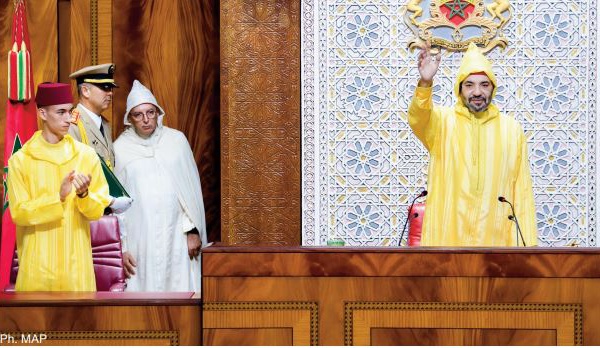 La problématique de l’eau et la promotion de l’investissement au cœur du Discours prononcé par S.M le Roi à l’occasion de l’ouverture de la 1ère session de la 2ème année législative