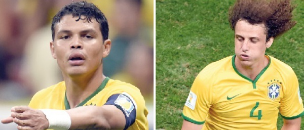 Cauchemar pour Thiago Silva et David Luiz