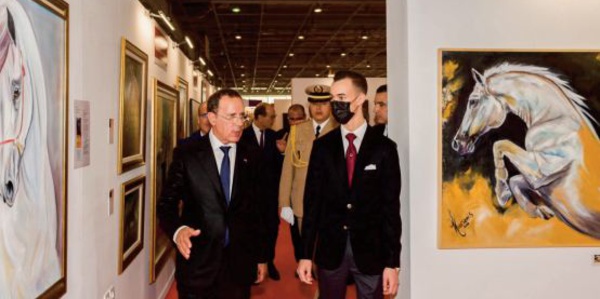 SAR le Prince Héritier Moulay El Hassan préside la cérémonie d'ouverture du 13ème Salon du cheval d'El Jadida