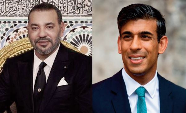 Message de félicitations de S.M le Roi au nouveau Premier ministre britannique, M. Rishi Sunak