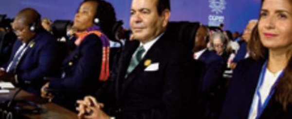 ​SAR le Prince Moulay Rachid prend part à une réception offerte par le président égyptien en l'honneur des chefs d’Etat et des délégations participant à la COP27