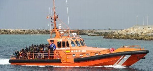 Plus de 200 migrants secourus dans le détroit de Gibraltar