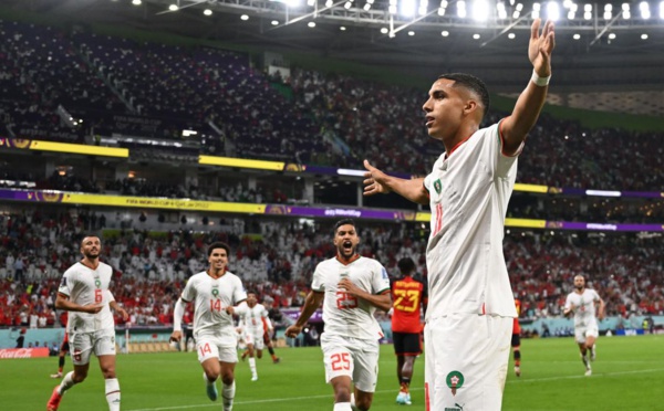 ​Victoire historique du Maroc face à la Belgique