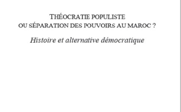 Théocratie populiste L’alternance, une transition démocratique?