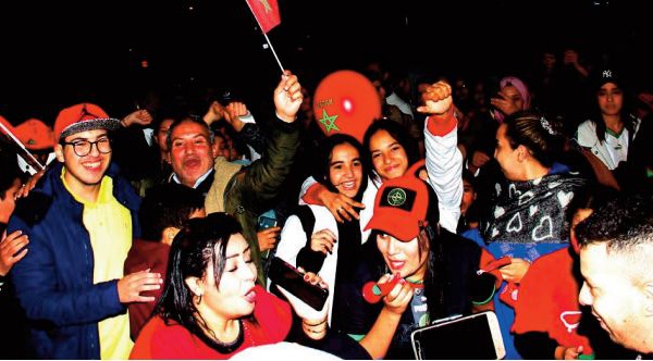 Liesse au Maroc pour une qualification historique
