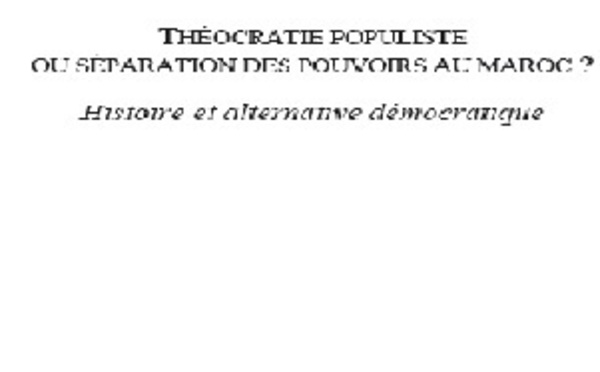 Le livre : Théocratie populiste, L’alternance, une transition démocratique?