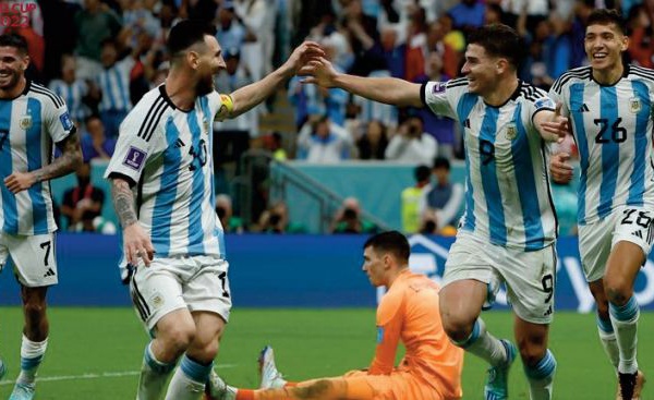 L'Argentine de Messi en finale