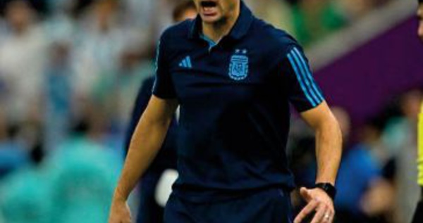 Lionel Scaloni : J'essaie de rester calme