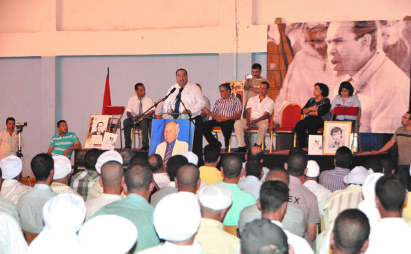 Driss Lachguar au 2ème Congrès provincial de Jerada : Tous nos vœux de bien-être et de paix à l’égard  de l’Algérie. La réciproque ne serait pas de trop  