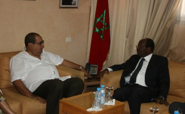 Driss Lachguar s’entretient avec Emmanuel Kolo