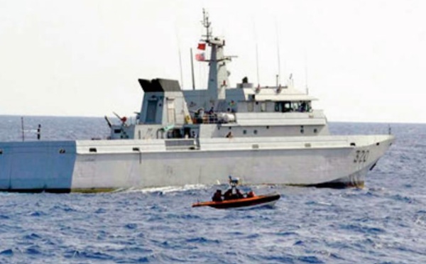 La Marine Royale porte assistance à un voilier en difficulté au large de Larache