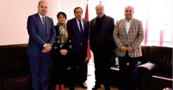 Le Premier secrétaire reçoit le président de la Commission des relations extérieures au Sénat chilien