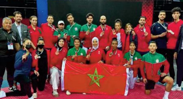 Coupe arabe de taekwondo: Treize podiums pour la sélection marocaine