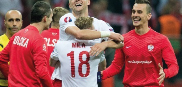 La National Mannschaft doublée par la Pologne