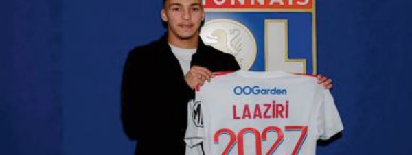 Le Marocain Achraf Laaziri prolonge avec Lyon jusqu 'en 2027