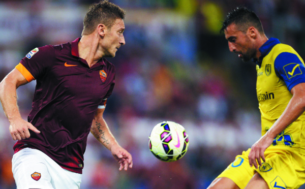 L’AS Rome aux trousses de la Juventus