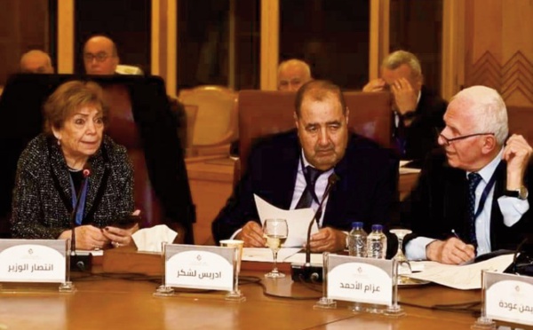 Driss Lachguar prend part au Caire à la 14ème réunion de la Fondation Yasser Arafat