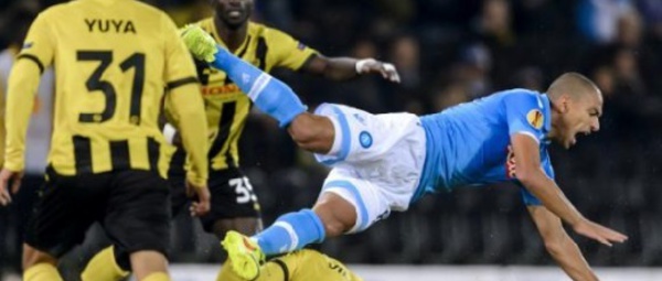 ​Naples chute à  Berne, incidents  à Bratislava