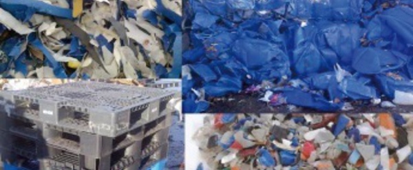 ​Les déchets plastiques exposés à Casablanca