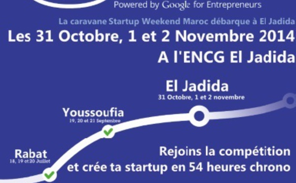 La caravane Start-up Week-end à El Jadida