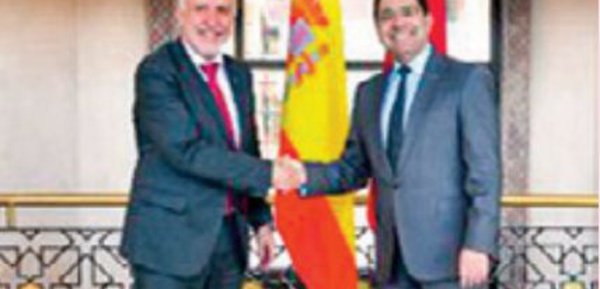 Nasser Bourita s'entretient avec le président du gouvernement des Iles Canaries 