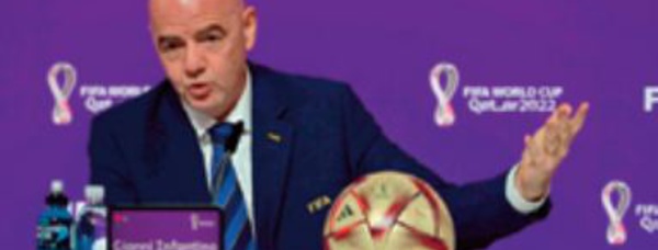 Gianni Infantino: L'élargissement de la participation des sélections africaines au Mondial contribuera au développement du football dans le continent 