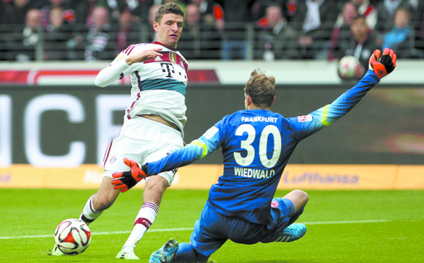 Le Bayern conserve son invincibilité