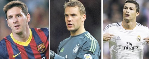 ​Ronaldo, Messi, Neuer, les paris sont ouverts