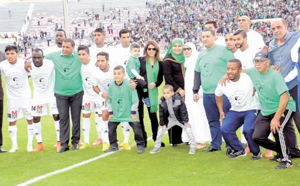 L’hommage en photos