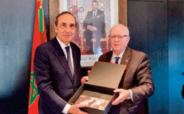 Habib El Malki s’entretient avec le président du Sénat canadien