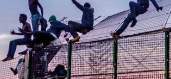 Avortement d' une tentative de migration clandestine vers le préside de Sebta