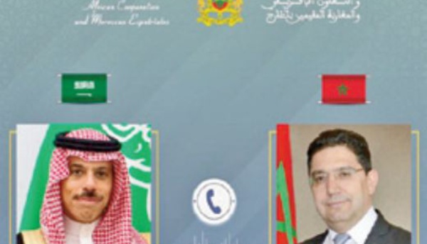 Nasser Bourita s'entretient avec son homologue saoudien