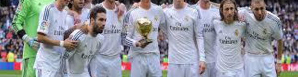 Le Real Madrid au complet