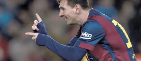 ​Messi continue d’affoler les compteurs