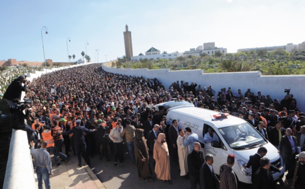 S.A.R le Prince Moulay Rachid préside les obsèques d’Abdallah Baha