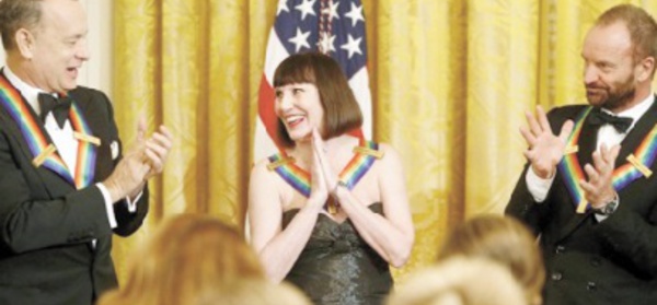 ​Sting et Tom Hanks récompensés par le Kennedy Center