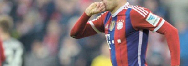 ​100ème but de Robben  sous les couleurs bavaroises