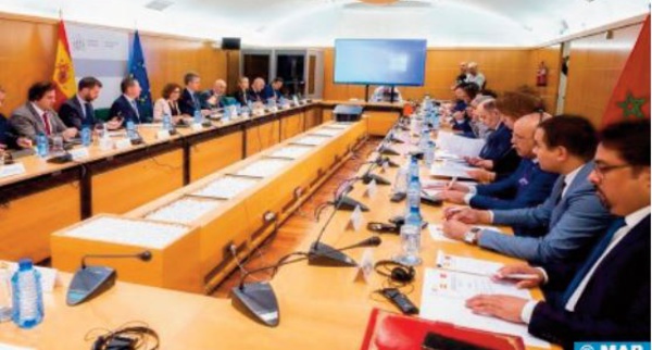 Opération transit 2023 Réunion à Madrid de la commission mixte maroco-espagnole