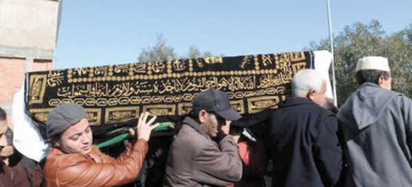 Funérailles à Casablanca de feue Fatima Aouam