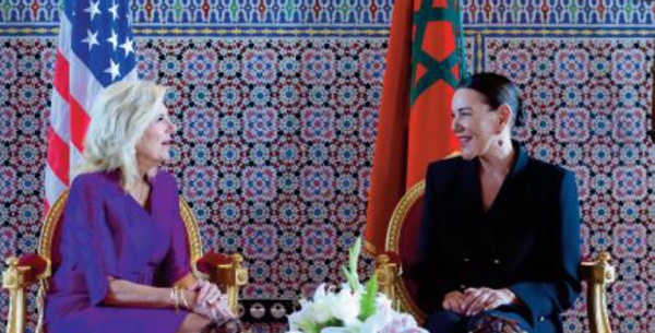 Arrivée au Maroc de la Première Dame des Etats-Unis d’Amérique Jill Biden