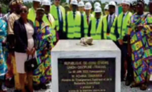 OCP Africa et l’UM6P posent la première pierre de la Digital Farming School en Côte d’Ivoire