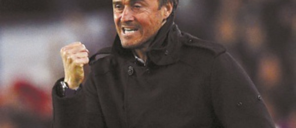 Luis Enrique : Un match complet