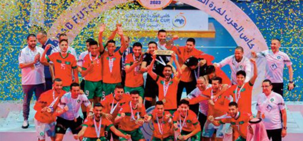 Coupe arabe de futsal: La sélection marocaine continue à écrire l’histoire