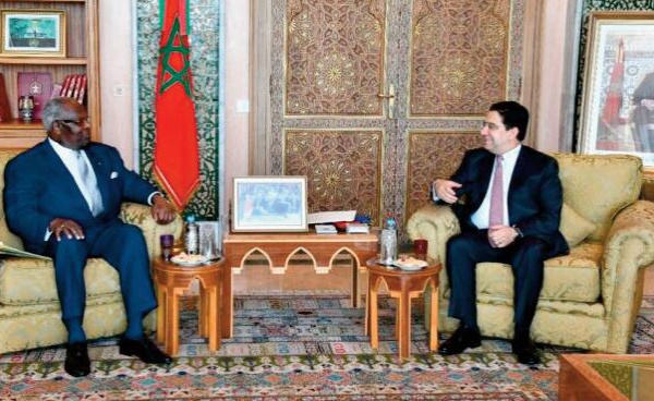 M. Bourita reçoit l'ancien président malawite, porteur d' un message du chef d’État du Malawi à SM le Roi