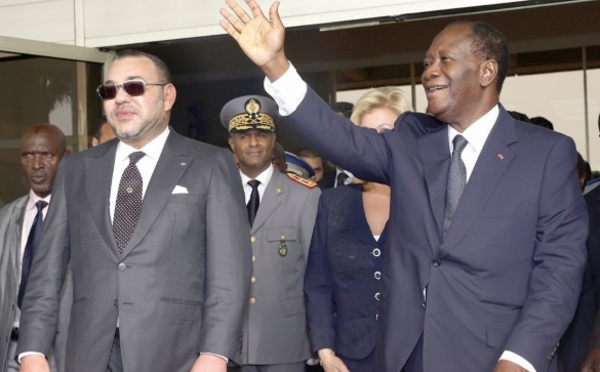 Alassane Ouattara au Maroc