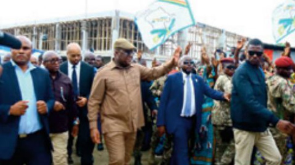 Finitions à Kinshasa à J-7 des Jeux de la Francophonie