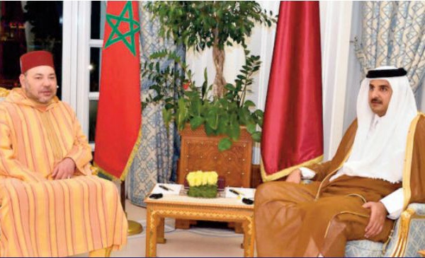 Message de condoléances de SM le Roi à l'Emir du Qatar suite au décès de Cheikh Mohammed Bin Hamad Bin Abdallah Bin Jassim Al Thani