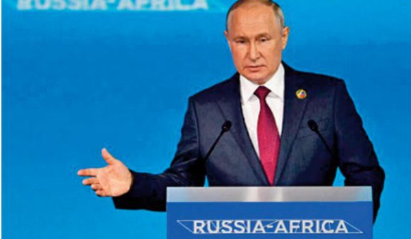 Vladimir Poutine : La Russie souhaite voir ses relations avec le Maroc se raffermir davantage