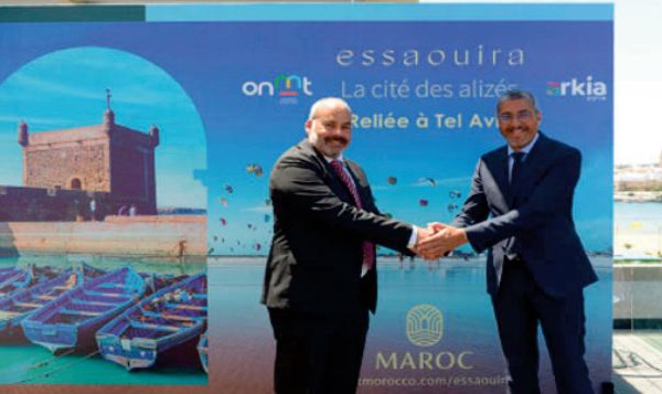 L'ONMT et Arkia Airlines connectent Essaouira à Tel Aviv     