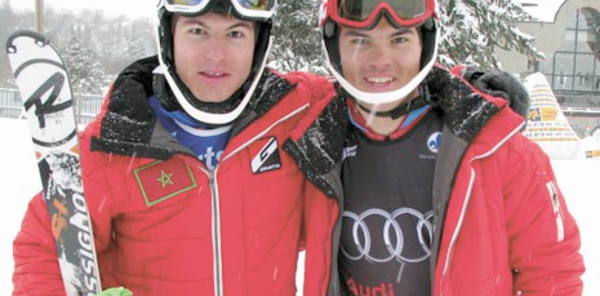 ​Les frères Lamhamedi en or et en argent sur le circuit de la FIS